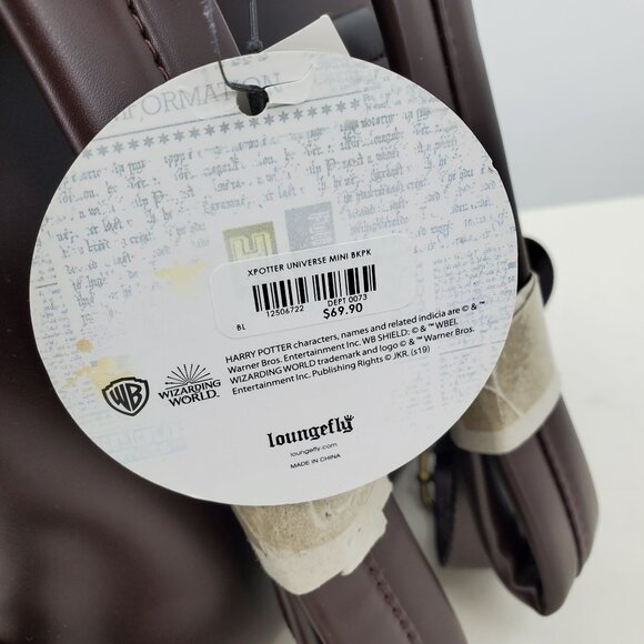 NWT Loungefly Harry Potter Universe Mini Backpack‎ BoxLunch Exclusive main image 8